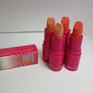 4 BH Cosmetics Pop Art Lipsticks in Pop & Zoink